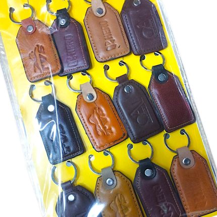 Leather key ring